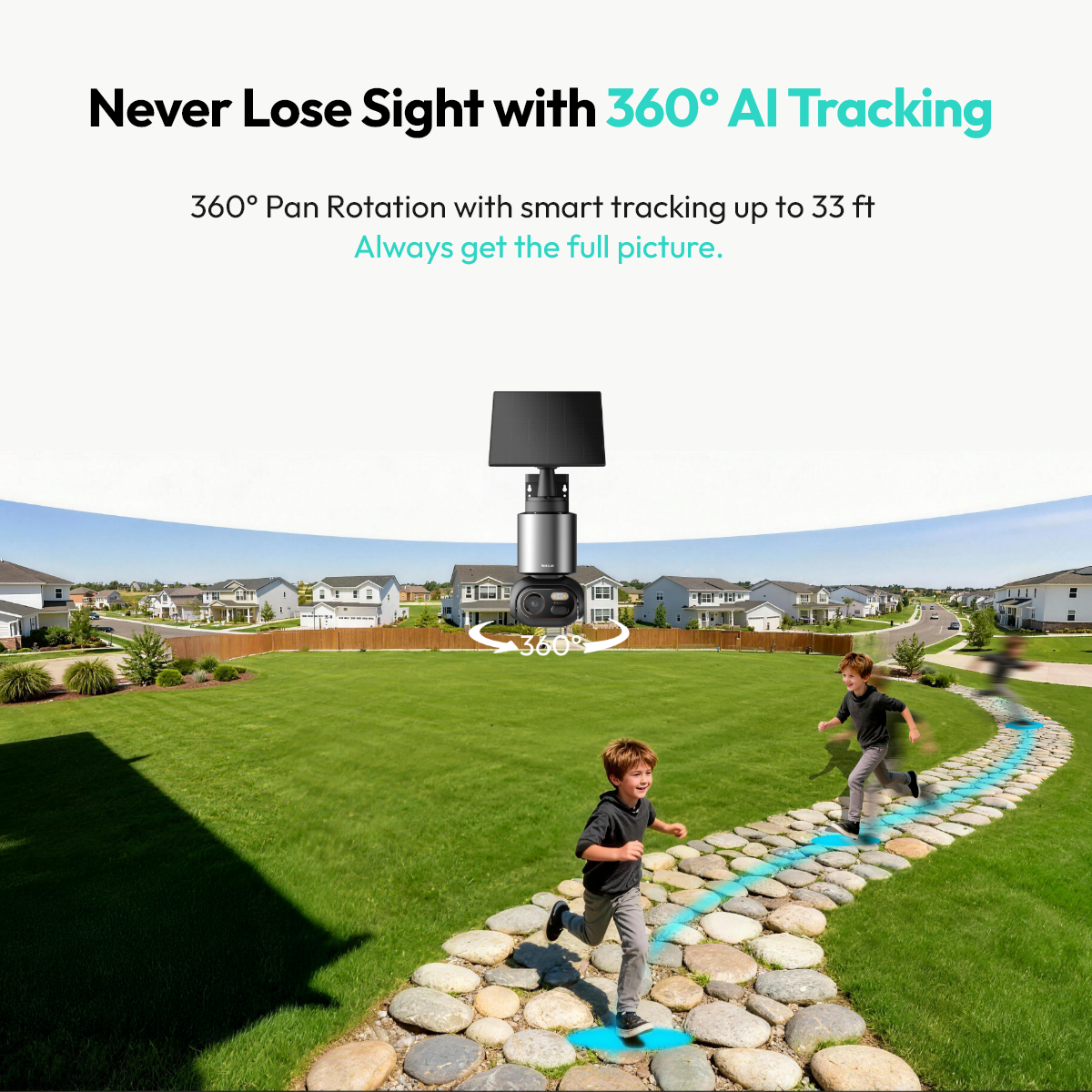 W510 4K AI Security Camera System | 5-Camera Kit