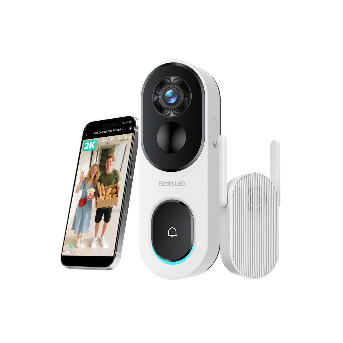R810 SE Video Doorbell With Solar Pannel