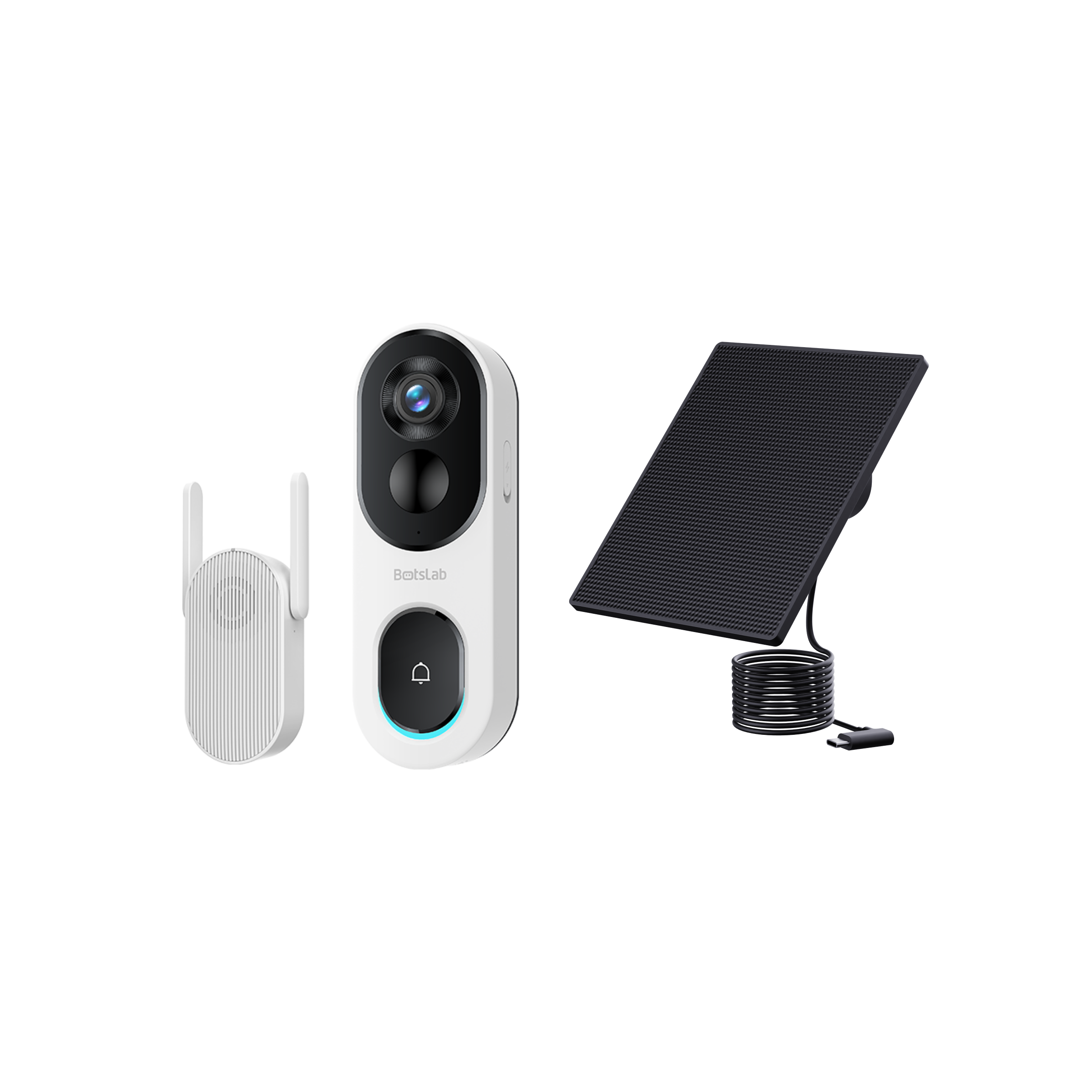 R810 SE Video Doorbell With Solar Pannel