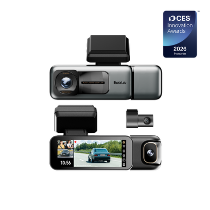 G980H 3-Camera Multi-Channel Dash Cam