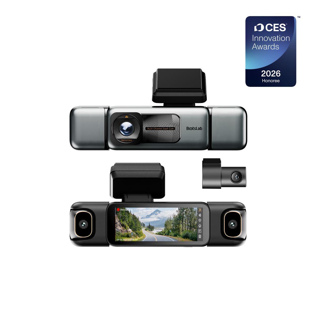 G980H Multi-Channel Dash Cam with 4 Cameras
