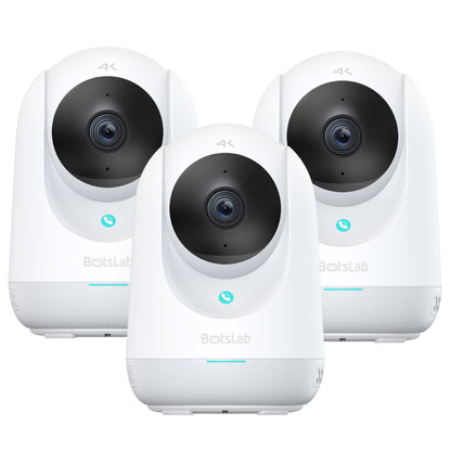C224 4K / 8MP HD Indoor Security Camera (3 Packs)