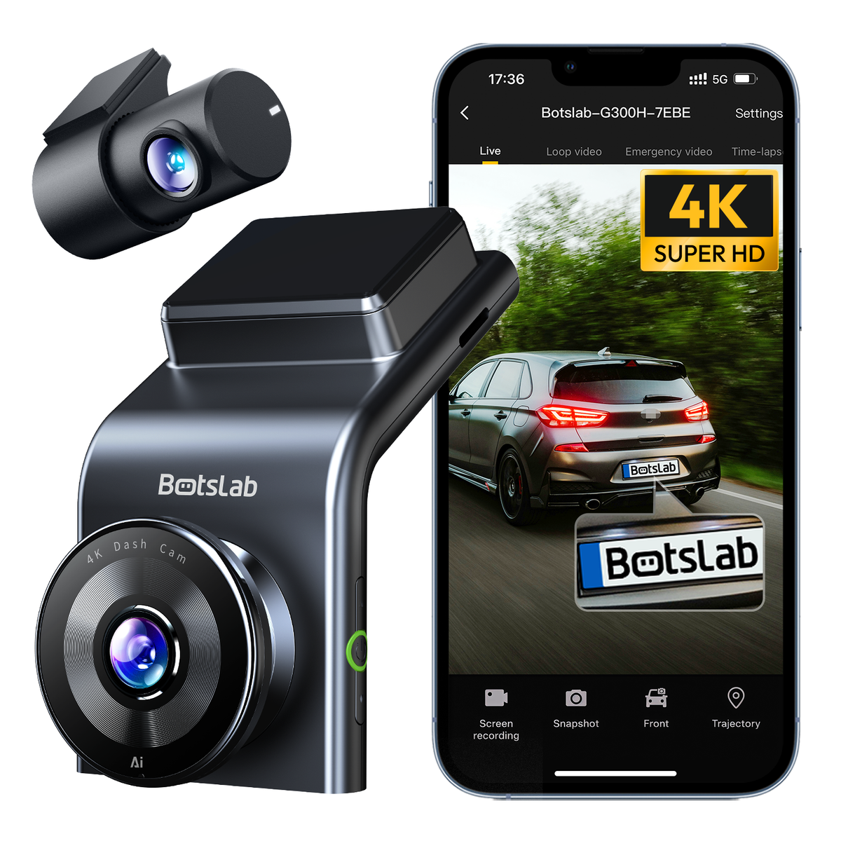 Load video: G300H Plus Dash Cam