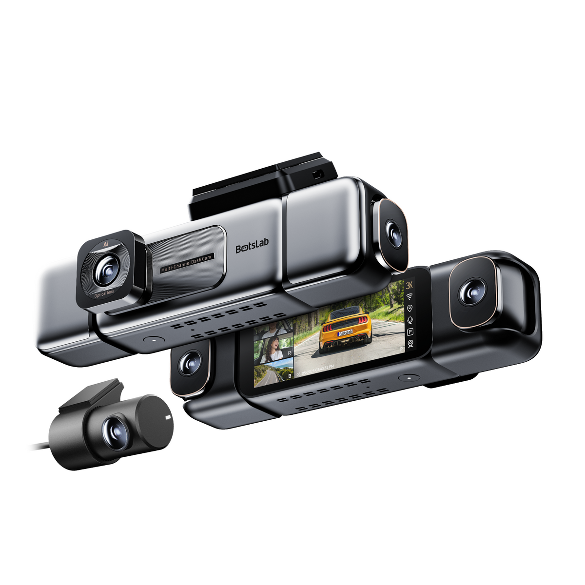 G980H Multi-Channel Dash Cam (4 Cameras)