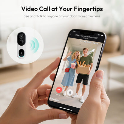 R810 SE Video Doorbell With Solar Pannel