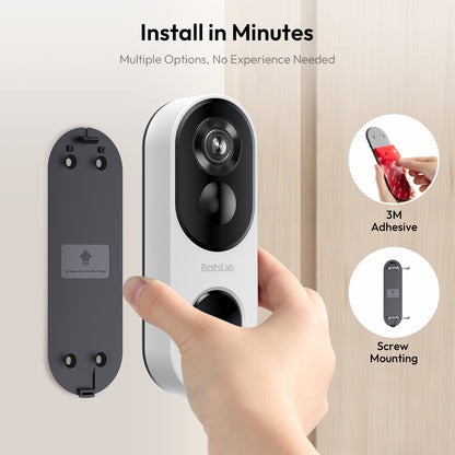R810 SE Video Doorbell With Solar Pannel