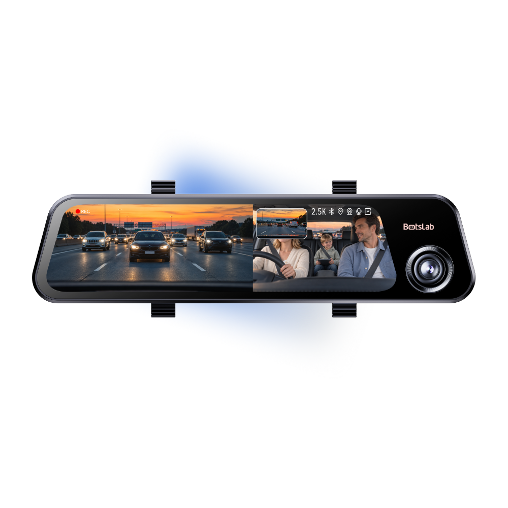 Nightvue Rear Mirror Dash Cam NV900 (3 Packs)